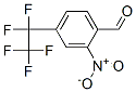 Benzaldehyde, 2-nitro-4-(1,1,2,2,2-pentafluoroethyl)- Structure,926927-43-7Structure