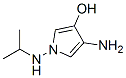 1H-pyrrol-3-ol, 4-amino-1-[(1-methylethyl)amino]- Structure,927416-13-5Structure