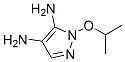 1H-pyrazole-4,5-diamine, 1-(1-methylethoxy)- Structure,927417-23-0Structure