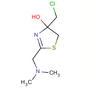 4-(Chloromethyl)-2-[(dimethylamino)methyl]-4,5-dihydro-4-thiazolol Structure,92759-37-0Structure