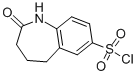 2-Oxo-2,3,4,5-tetrahydro-1h-1-benzazepine-7-sulfonyl chloride Structure,927869-56-5Structure