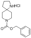 1,8-Diazaspiro[4.5]decane-8-carboxylic acid phenylmethyl ester hydrochloride Structure,928034-35-9Structure