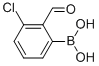 (3-Chloro-2-formylphenyl)boronic acid Structure,928048-11-7Structure