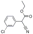 (3-Chloro-phenyl)-cyano-acetic acid ethyl ester Structure,92847-34-2Structure