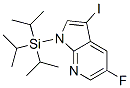 5-氟-3-碘-1-三異丙基甲硅烷基-1H-吡咯并[2,3-b]吡啶結(jié)構(gòu)式_928653-76-3結(jié)構(gòu)式