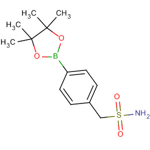 4-(4,4,5,5-Tetramethyl-1,3,2-dioxaborolan-2-yl)benzenemethanesulfonamide Structure,928657-23-2Structure