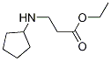 3-(環(huán)戊基氨基)丙酸乙酯結(jié)構(gòu)式_928788-22-1結(jié)構(gòu)式