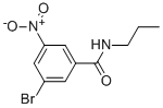 N-propyl-3-bromo-5-nitrobenzamide Structure,929000-38-4Structure