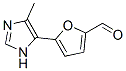 2-Furancarboxaldehyde, 5-(4-methyl-1h-imidazol-5-yl)- Structure,929003-85-0Structure