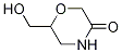 6-(Hydroxymethyl)morpholin-3-one Structure,929019-95-4Structure