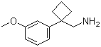 (1-(3-Methoxyphenyl)cyclobutyl)methanamine Structure,92902-95-9Structure