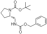 (S)-(n-boc-吡咯烷-2-基)-n-cbz-甲胺結(jié)構(gòu)式_929048-08-8結(jié)構(gòu)式