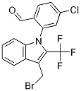 (3-(Bromomethyl)-2-(trifluoromethyl)-1h-indol-1-yl)(4-chlorophenyl) methanone Structure,929075-62-7Structure