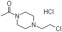 1-Acetyl-4-(2-chloro-ethyl)-piperazine hcl Structure,92928-18-2Structure