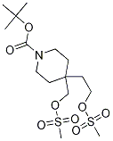 Tert-butyl4-(2-((methylsulfonyl)oxy)ethyl)-4-(((methylsulfonyl)oxy)methyl)piperidine-1-carboxylate Structure,929301-95-1Structure