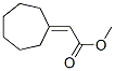 Methyl cycloheptylideneacetate Structure,92984-49-1Structure