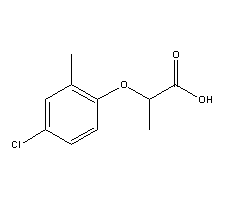 2-(4-Chloro-2-methylphenoxy)propanoic acid Structure,93-65-2Structure