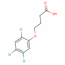 4-(2,4,5-Trichlorophenoxy)butyric acid Structure,93-80-1Structure