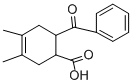 6-Benzoyl-3,4-dimethyl-3-cyclohexene-1-carboxylicacid Structure,93015-58-8Structure