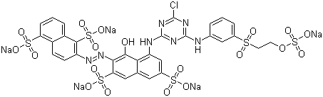 活性紅 195結(jié)構(gòu)式_93050-79-4結(jié)構(gòu)式