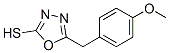 5-(4-Methoxybenzyl)-1,3,4-oxadiazole-2-thiol Structure,93073-37-1Structure