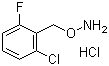 O-[(2-氯-6-氟苯基)甲基]羥胺鹽酸鹽結(jié)構(gòu)式_93081-15-3結(jié)構(gòu)式