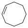 Cis-Cyclooctene Structure,931-87-3Structure