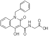 N-​[[4-​hydroxy-​2-​oxo-​1-​(phenylmethyl)​-​1,​2-​dihydro-​3-​quinolinyl]​carbonyl]​glycine Structure,931398-72-0Structure