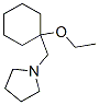 Pyrrolidine, 1-[(1-ethoxycyclohexyl)methyl]- (9ci) Structure,93258-03-8Structure