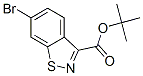 1,2-Benzisothiazole-3-carboxylic acid, 6-bromo-, 1,1-dimethylethyl ester Structure,932702-07-3Structure