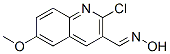 2-Chloro-6-methoxyquinoline-3-carbaldehyde oxime Structure,93299-50-4Structure