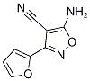 5-Amino-3-(2-furyl)isoxazole-4-carbonitrile Structure,933219-27-3Structure