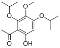 1-(6-HYDROXY-2,4-DIISOPROPOXY-3-METHOXYPHENYL)ETHANONE Structure,93344-50-4Structure