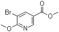 Methyl 5-Bromo-6-methoxynicotinate Structure,93349-99-6Structure