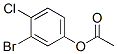 1-Acetoxy-3-bromo-4-chlorobenzene Structure,933585-10-5Structure