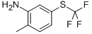 2-Methyl-5-(trifluoromethylthio)aniline Structure,933673-21-3Structure