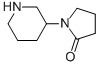 1-(Piperidin-3-yl)pyrrolidin-2-one Structure,933692-43-4Structure