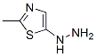 Thiazole, 5-hydrazinyl-2-methyl- Structure,933696-55-0Structure