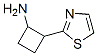 Cyclobutanamine, 2-(2-thiazolyl)- Structure,933713-04-3Structure