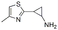 2-(4-Methyl-2-thiazolyl)cyclopropanamine Structure,933713-14-5Structure