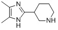 Piperidine, 3-(4,5-dimethyl-1h-imidazol-2-yl)- Structure,933713-86-1Structure