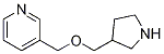3-(Pyrrolidin-3-ylmethoxymethyl)-pyridine Structure,933716-74-6Structure