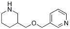 3-(Piperidin-3-ylmethoxymethyl)-pyridine Structure,933717-17-0Structure