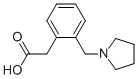 2-(1-Pyrrolidinylmethyl)benzeneacetic acid Structure,933717-24-9Structure