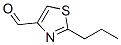 4-Thiazolecarboxaldehyde, 2-propyl- Structure,933721-20-1Structure