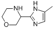 Morpholine, 3-(5-methyl-1h-imidazol-2-yl)- Structure,933750-58-4Structure