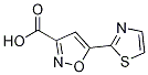 5-(2-Thiazolyl)-3-isoxazolecarboxylic acid Structure,933759-69-4Structure