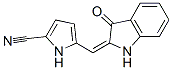 1H-pyrrole-2-carbonitrile, 5-[(1,3-dihydro-3-oxo-2h-indol-2-ylidene)methyl]- Structure,933782-99-1Structure