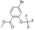 4-溴-2-(三氟甲氧基)苯甲酸乙酯結構式_933785-18-3結構式