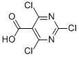 2,4,6-Trichloro-5-pyrimidinecarboxylic acid Structure,93416-51-4Structure